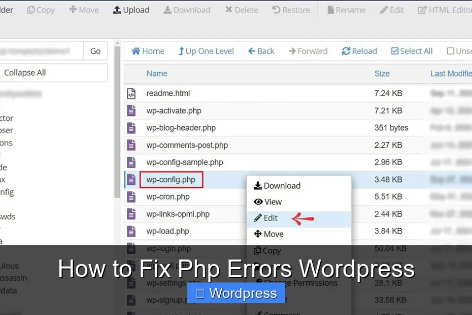 How to Fix Php Errors Wordpress