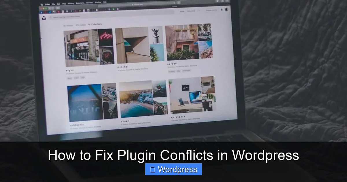 How to Fix Plugin Conflicts in WordPress