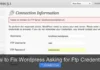 How to Fix WordPress Asking for Ftp Credentials