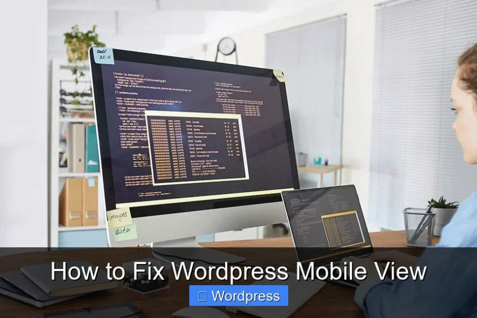 How to Fix Wordpress Mobile View