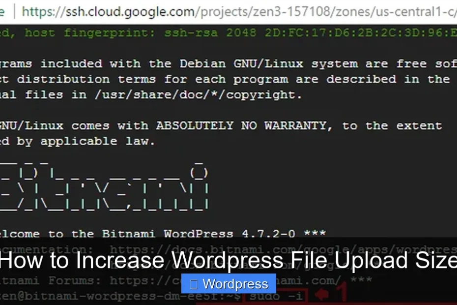 How to Increase Wordpress File Upload Size