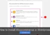 How to Install Woocommerce in WordPress