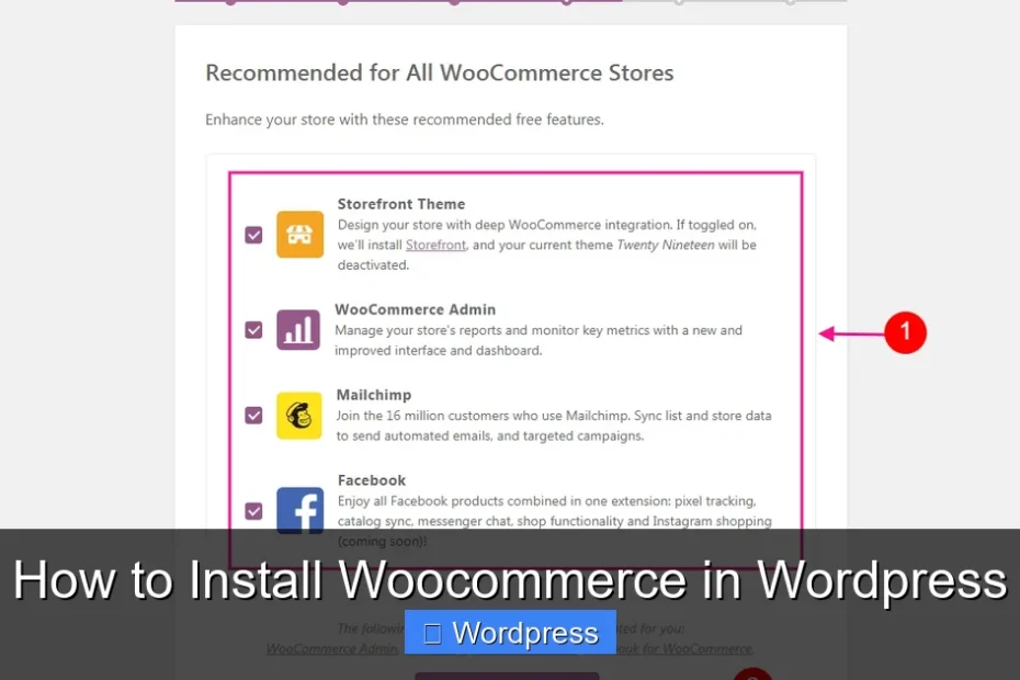 How to Install Woocommerce in Wordpress