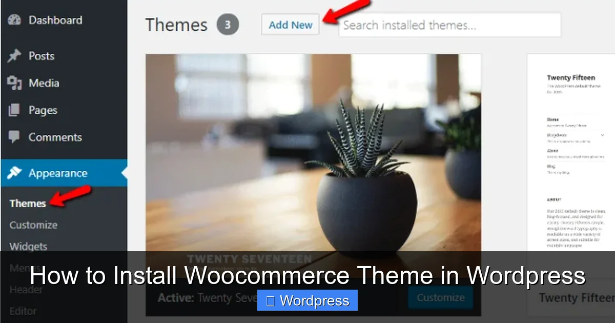 How to Install Woocommerce Theme in WordPress