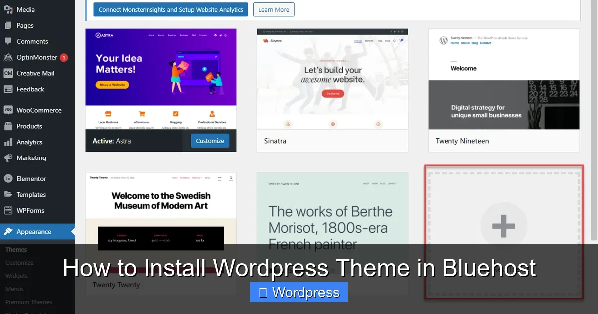How to Install WordPress Theme in Bluehost