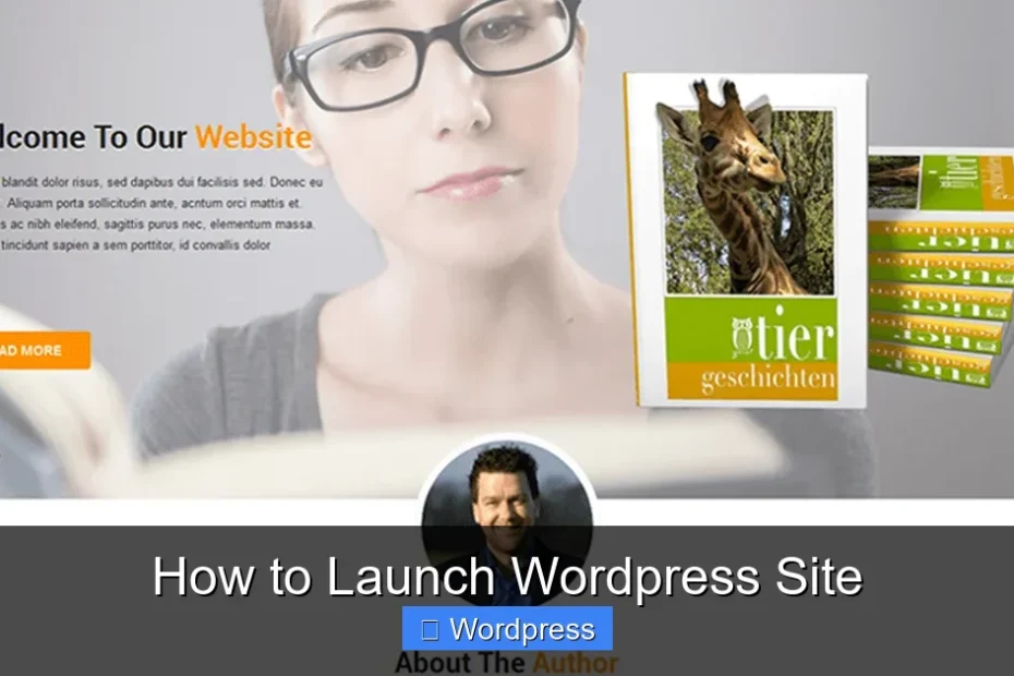 How to Launch Wordpress Site