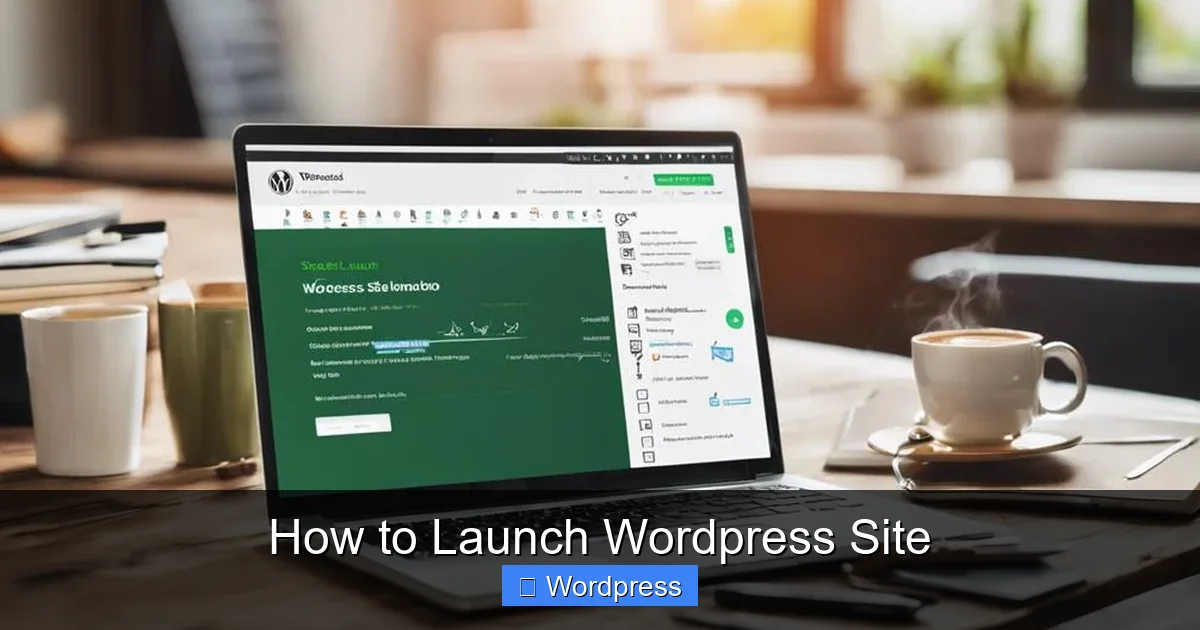 How to Launch WordPress Site