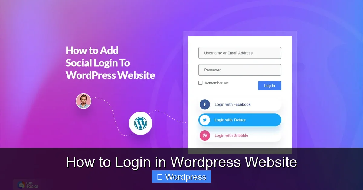 How to Login in WordPress Website
