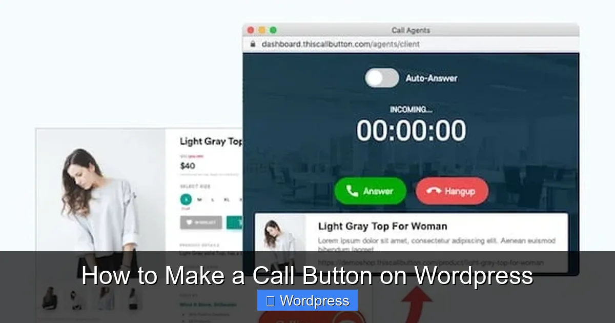 How to Make a Call Button on WordPress