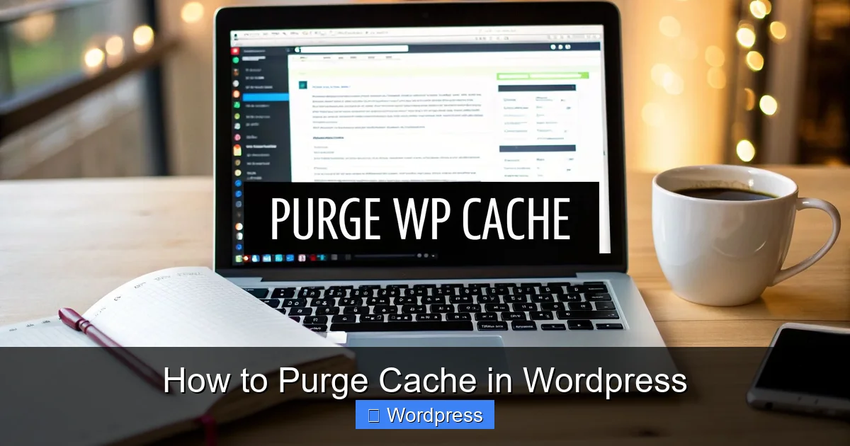 How to Purge Cache in WordPress