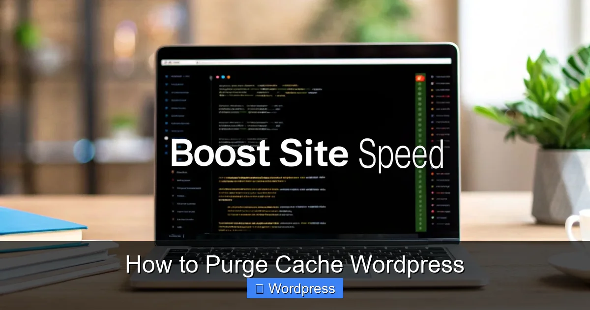How to Purge Cache WordPress