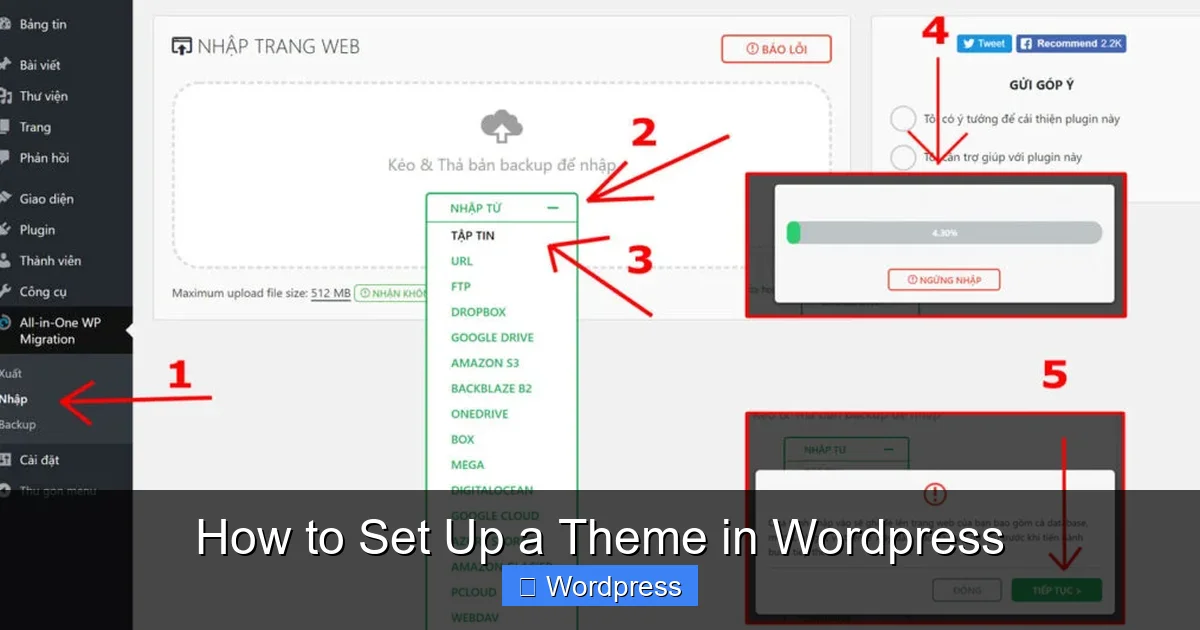 How to Set Up a Theme in WordPress