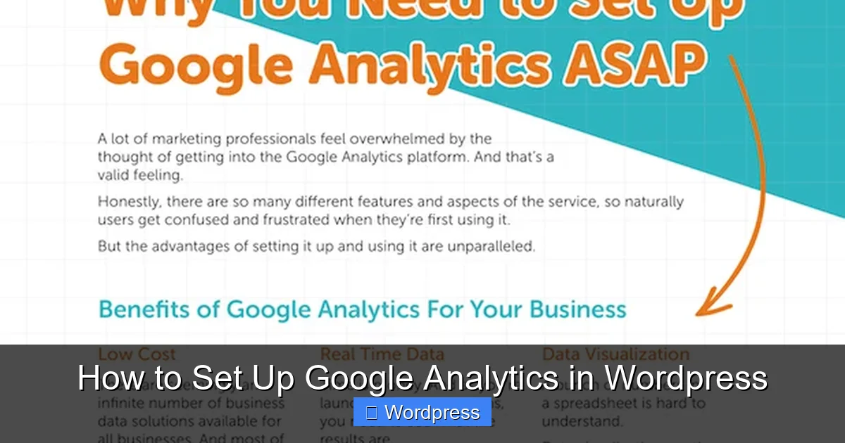 How to Set Up Google Analytics in WordPress