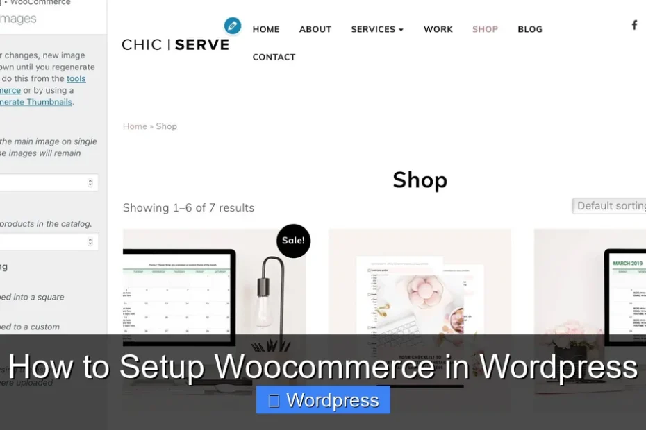 How to Setup Woocommerce in Wordpress
