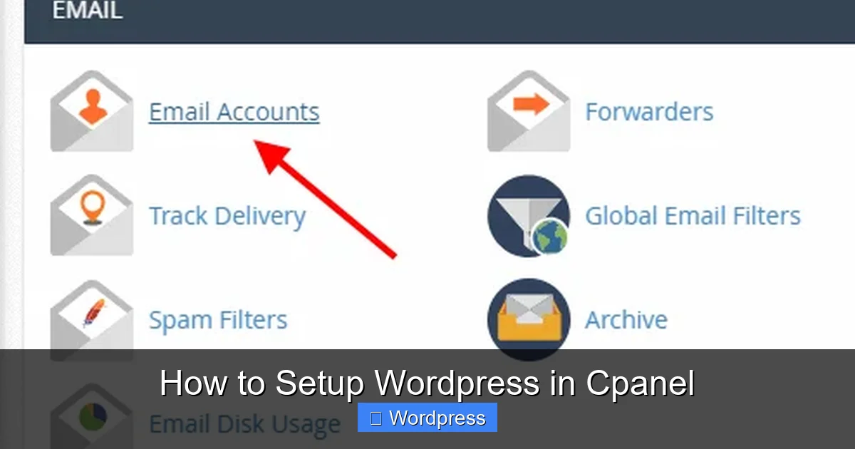 How to Setup WordPress in Cpanel