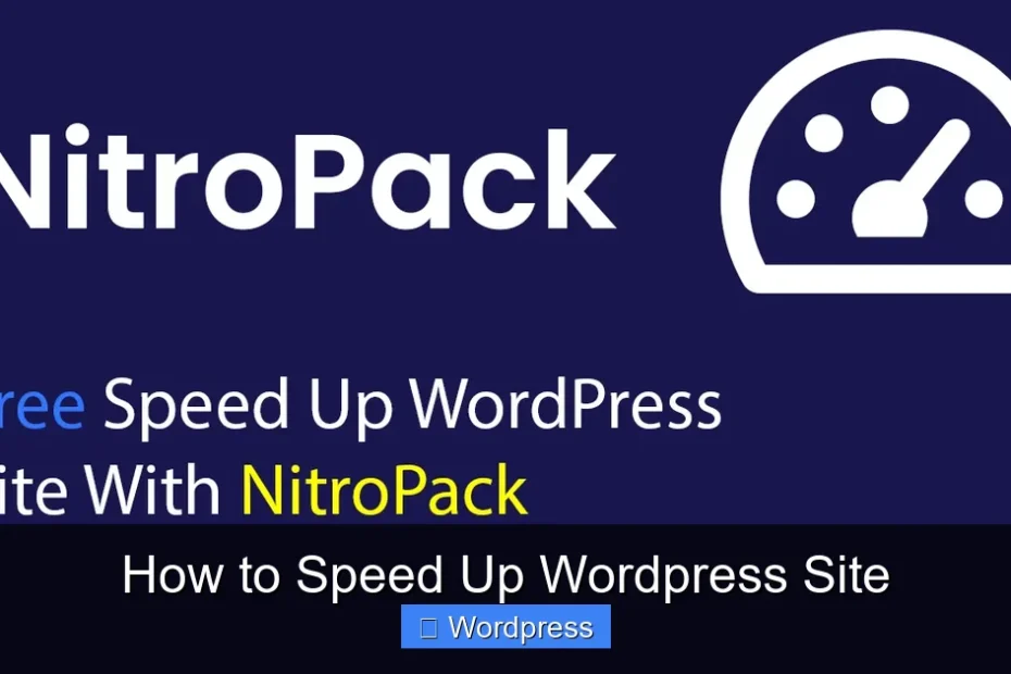 How to Speed Up Wordpress Site