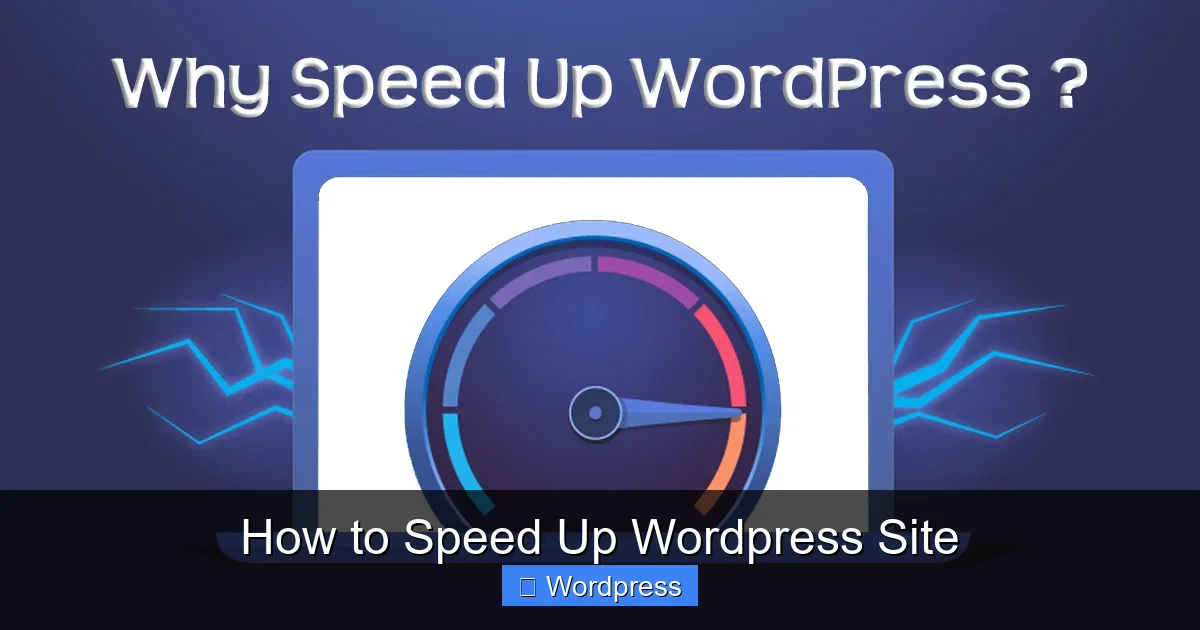 How to Speed Up WordPress Site