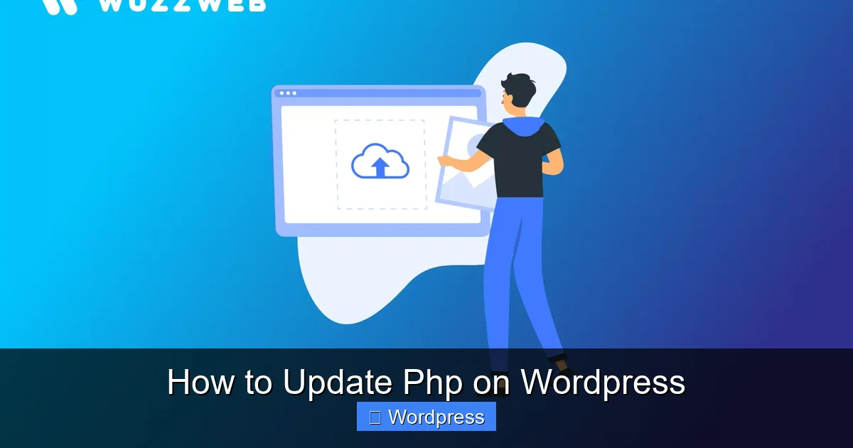 How to Update Php on WordPress