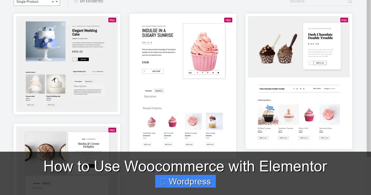 How to Use Woocommerce with Elementor
