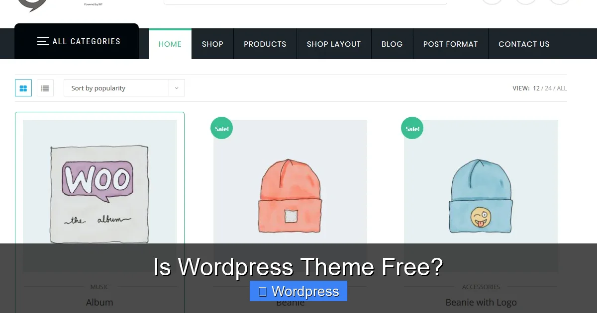 Is WordPress Theme Free?