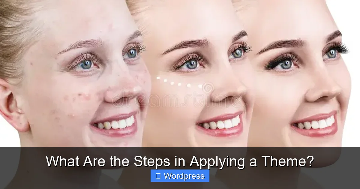 What Are the Steps in Applying a Theme?