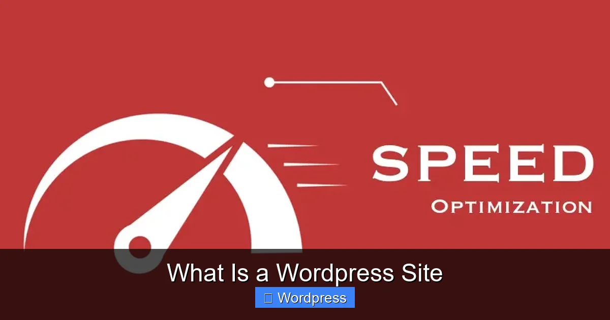 What Is a WordPress Site