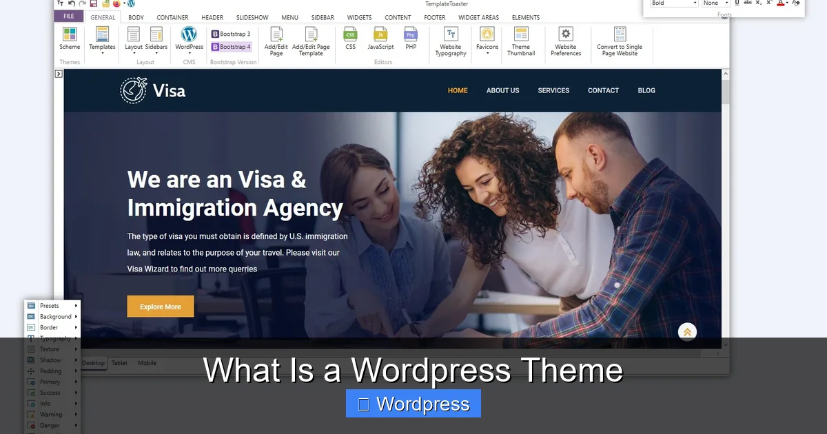 What Is a WordPress Theme