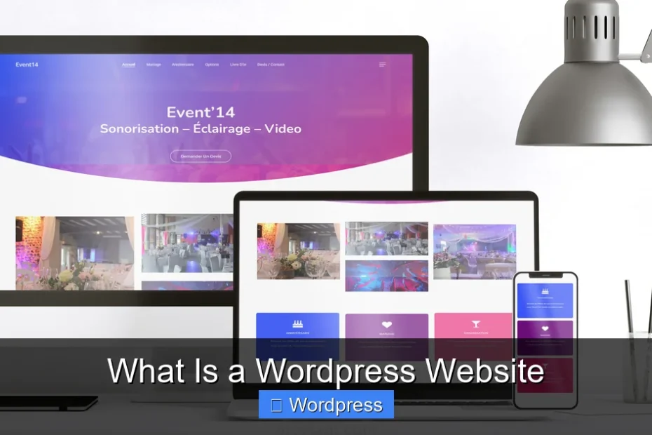 What Is a Wordpress Website
