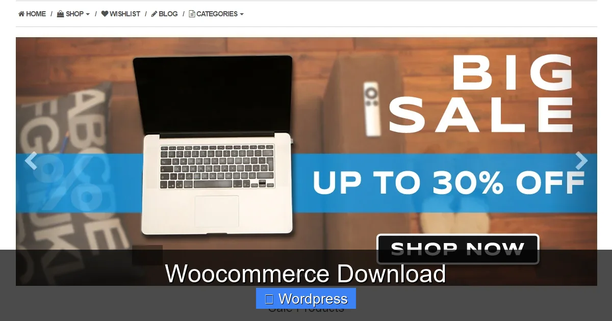 Woocommerce Download