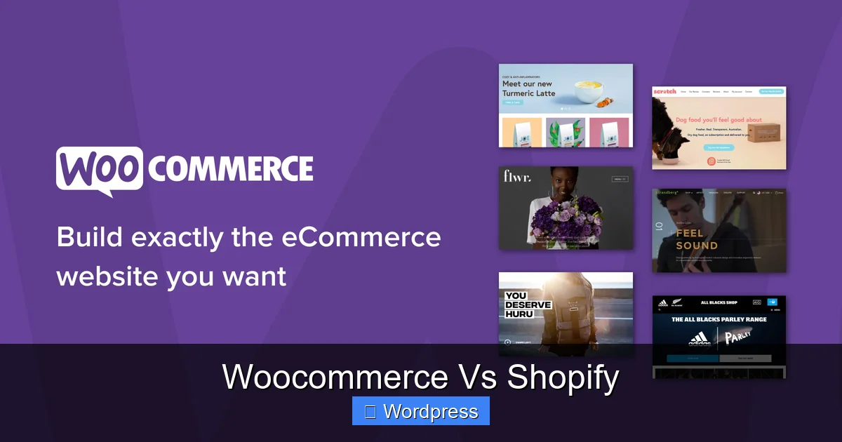 Woocommerce Vs Shopify
